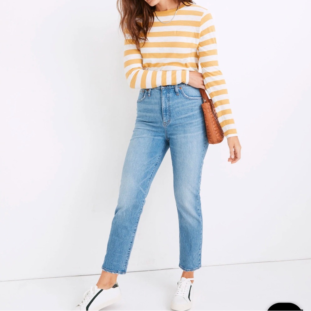 MADEWELL classic straight jean